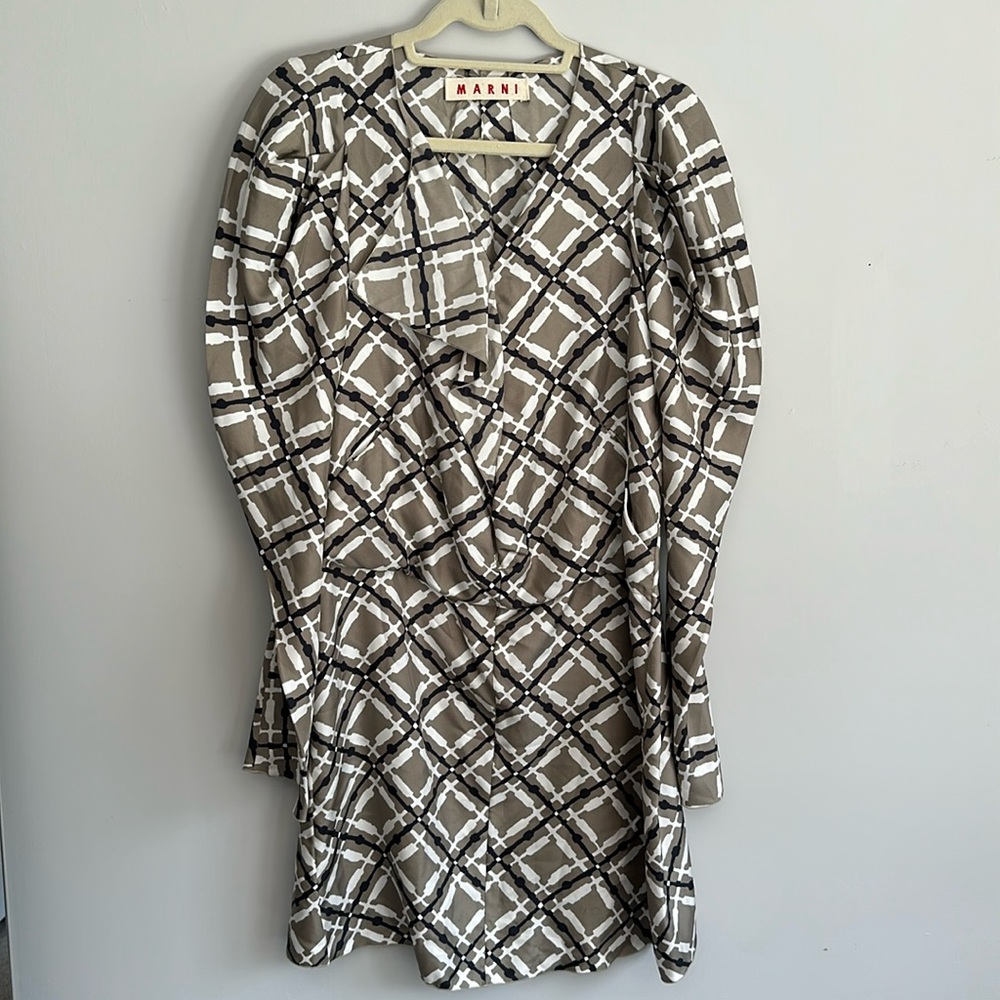 Marni 100% Silk Dress, Size 6